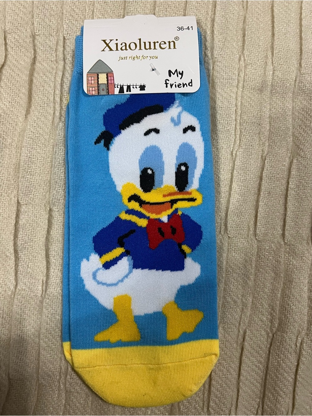 Cartoon Character Socks Mickey Donald Goofy Inspired Fashion Socks Bundle NWT - Picture 4 of 5